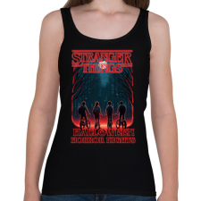 PRINTFASHION Horror nights - Női atléta - Fekete női trikó
