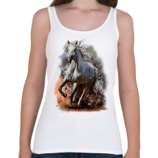 PRINTFASHION horse - Női atléta - Fehér