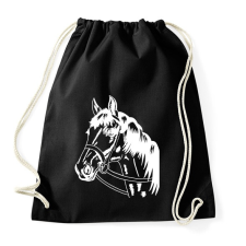 PRINTFASHION Horse - Sportzsák, Tornazsák - Fekete tornazsák