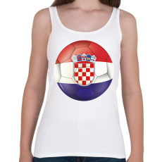 PRINTFASHION Horvát labda - Női atléta - Fehér