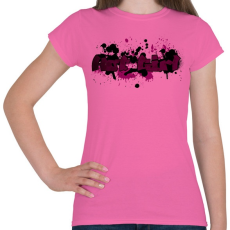 PRINTFASHION hot girl - Női póló - Rózsaszín