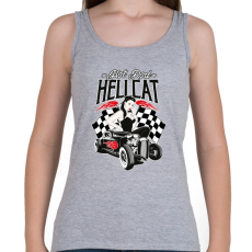 PRINTFASHION hot Rod Hellcat - Női atléta - Sport szürke