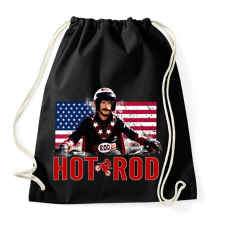 PRINTFASHION hot rod - Sportzsák, Tornazsák - Fekete tornazsák