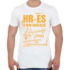 PRINTFASHION HR-es, a nem hivatalos - Férfi póló - Fehér