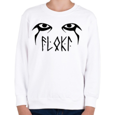 PRINTFASHION Hrafna-Flóki Vilgerðarson - Gyerek pulóver - Fehér