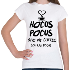 PRINTFASHION hucus pocus - Női póló - Fehér női póló