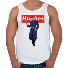 PRINTFASHION Hughes - Férfi atléta - Fehér