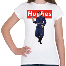 PRINTFASHION Hughes - Női póló - Fehér női póló