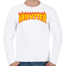 PRINTFASHION hulkster - Férfi pulóver - Fehér férfi pulóver, kardigán