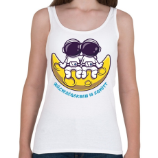 PRINTFASHION Hülyeségekben is együtt - Női atléta - Fehér