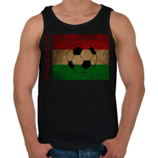 PRINTFASHION hungarian football - Férfi atléta - Fekete