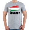 PRINTFASHION Hungary 2 - Férfi póló - Sport szürke