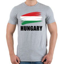 PRINTFASHION Hungary 2 - Férfi póló - Sport szürke férfi póló