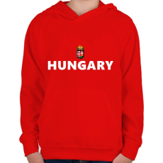 PRINTFASHION HUNGARY - Gyerek kapucnis pulóver - Piros