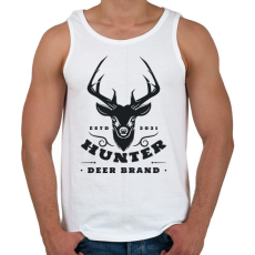 PRINTFASHION Hunter DB. - Férfi atléta - Fehér