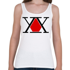 PRINTFASHION Hunter X Logo - Női atléta - Fehér