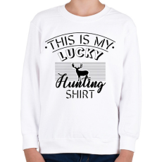 PRINTFASHION Hunting shirt - Gyerek pulóver - Fehér