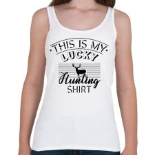 PRINTFASHION Hunting shirt - Női atléta - Fehér női trikó