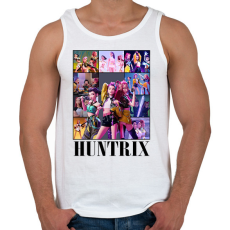 PRINTFASHION Huntrix Kpop Demon Hunters - Férfi atléta - Fehér