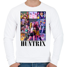 PRINTFASHION Huntrix Kpop Demon Hunters - Férfi pulóver - Fehér férfi pulóver, kardigán