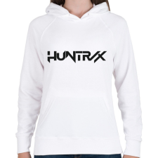 PRINTFASHION HUNTRIX logo - Női kapucnis pulóver - Fehér női pulóver, kardigán