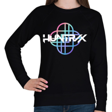 PRINTFASHION Huntrix logo - Női pulóver - Fekete női pulóver, kardigán