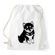PRINTFASHION Husky - Sportzsák, Tornazsák - Fehér tornazsák