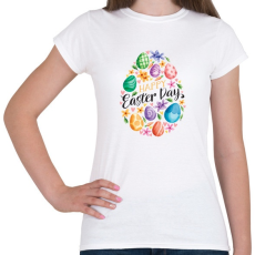 PRINTFASHION husvét18 - Női póló - Fehér