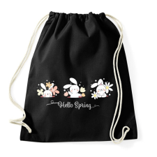 PRINTFASHION husvét23 - Sportzsák, Tornazsák - Fekete tornazsák