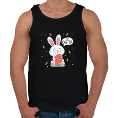 PRINTFASHION husvét24 - Férfi atléta - Fekete