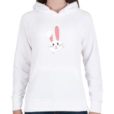 PRINTFASHION husvét31 - Női kapucnis pulóver - Fehér
