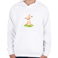 PRINTFASHION husvét32 - Gyerek kapucnis pulóver - Fehér