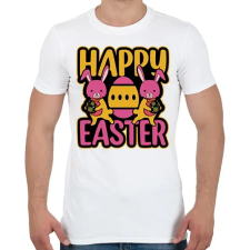 PRINTFASHION husvét4 - Férfi póló - Fehér férfi póló