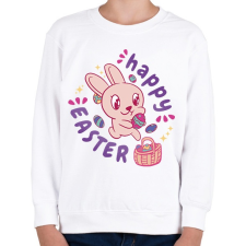 PRINTFASHION husvét6 - Gyerek pulóver - Fehér gyerek pulóver, kardigán