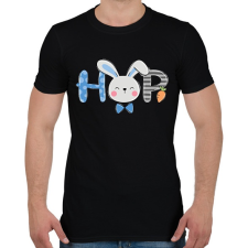 PRINTFASHION husvét - Férfi póló - Fekete férfi póló