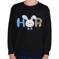 PRINTFASHION husvét - Gyerek pulóver - Fekete