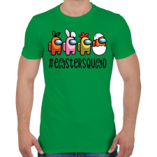 PRINTFASHION Húsvéti Among Us csapat - Férfi póló - Zöld férfi póló