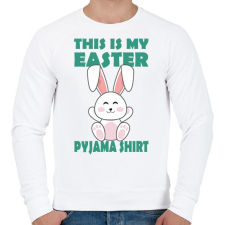 PRINTFASHION Húsvéti pizsim - Férfi pulóver - Fehér férfi pulóver, kardigán