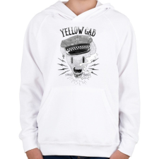 PRINTFASHION Hyena - Gyerek kapucnis pulóver - Fehér gyerek pulóver, kardigán