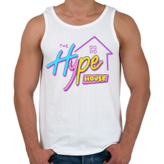 PRINTFASHION Hypehouse - Férfi atléta - Fehér