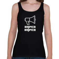 PRINTFASHION HYPER HYPER - Női atléta - Fekete női trikó