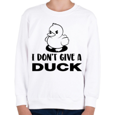 PRINTFASHION I don't give a duck - Gyerek pulóver - Fehér gyerek pulóver, kardigán
