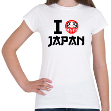 PRINTFASHION I love Japan 4 - Női póló - Fehér női póló