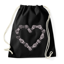 PRINTFASHION I love my bicycle - Sportzsák, Tornazsák - Fekete tornazsák