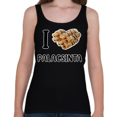 PRINTFASHION I love Palacsinta - Női atléta - Fekete