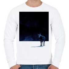 PRINTFASHION I'm going back - Férfi pulóver - Fehér férfi pulóver, kardigán