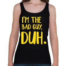 PRINTFASHION I'm the bad  - Női atléta - Fekete