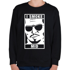 PRINTFASHION I Smoke Mid - Gyerek pulóver - Fekete gyerek pulóver, kardigán