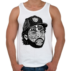 PRINTFASHION Ice-cube - Férfi atléta - Fehér