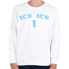 PRINTFASHION Ice ice baby - Kismama - Gyerek pulóver - Fehér gyerek pulóver, kardigán
